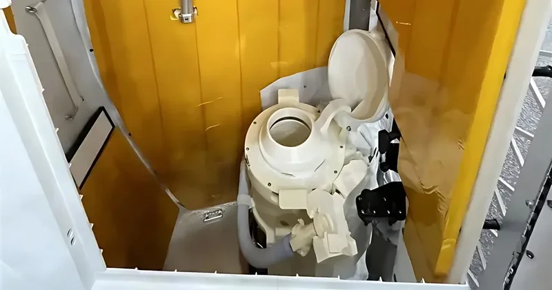 Хьюстон, у нас проблема . Астронавтам на пути к Луне пришлось устранять поломку в туалете