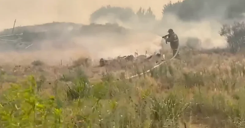Природный пожар в ВКО тушили с вертолётов