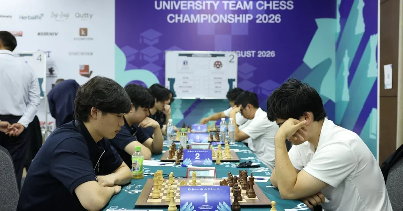 Финал FIDE World University Team Chess Championship проходит в Алматы