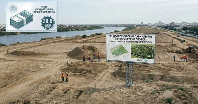 Бес қызметкері бар компания және 29,6 млрд теңге: BI Group​ Атыраудағы дендропарк жобасына қатысты түсініктеме берді