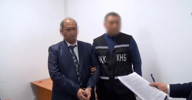 Әрқайсысына 9 жылдан: ҰҚК екі судьяны ұстау сәтінің видеосын көрсетті