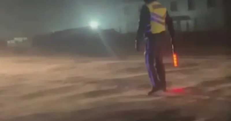 Метель в Костанайской области: полиция перешла на усиленный режим