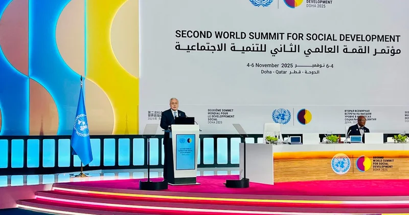 Казахстан представил приоритеты в области социальной политики на саммите в Дохе