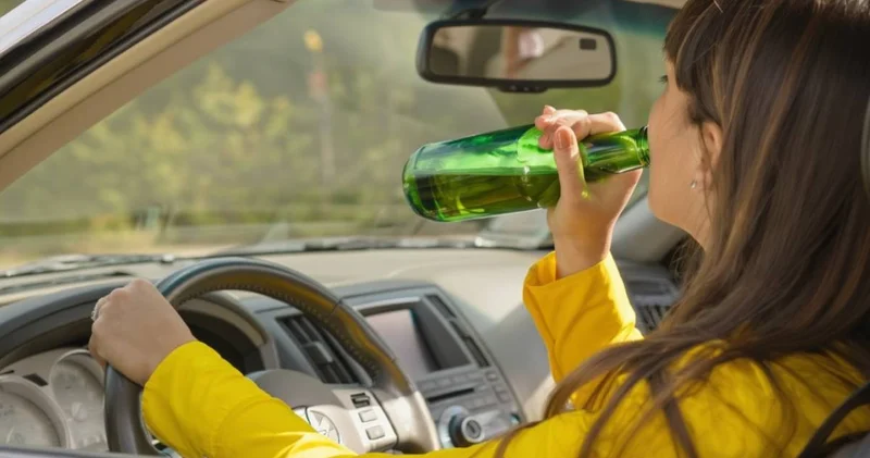 Талдықорғанда мас полиция қызметкері жол апатын жасады