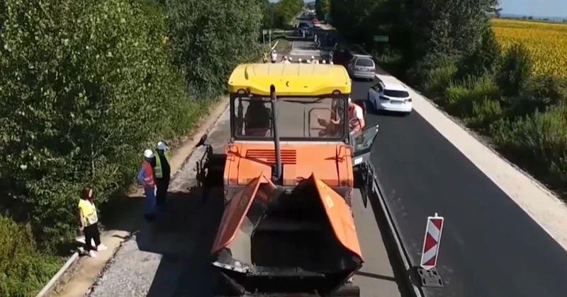 Пластик қалдықтан асфальт жасалады