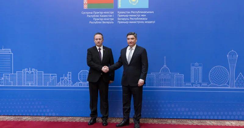 Қазақстан мен Белорусь Үкіметтерінің басшылары бірқатар мәселелерді талқылады