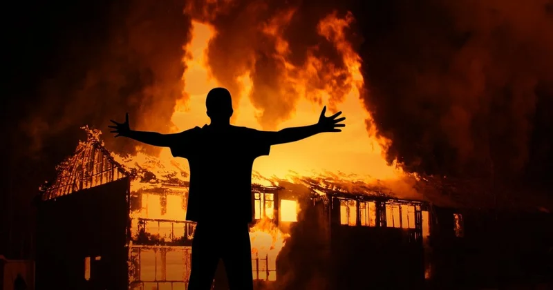 Конфликт в компьютерном клубе закончился поджогом в области Жетысу