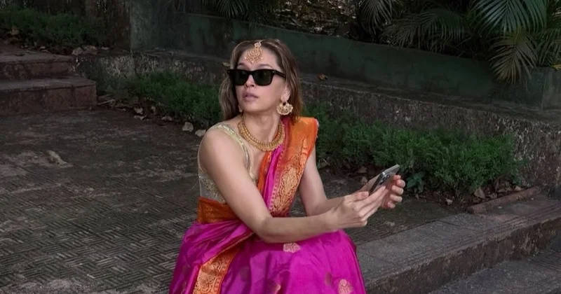 Мисс Индия : Вера Брежнева примерила яркое сари в Гоа
