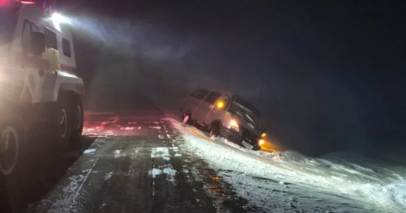 Жолда қалып қойған жолаушы құтқарылды