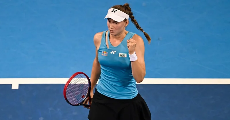 Где смотреть прямую трансляцию первого матча Елены Рыбакиной в новом сезоне