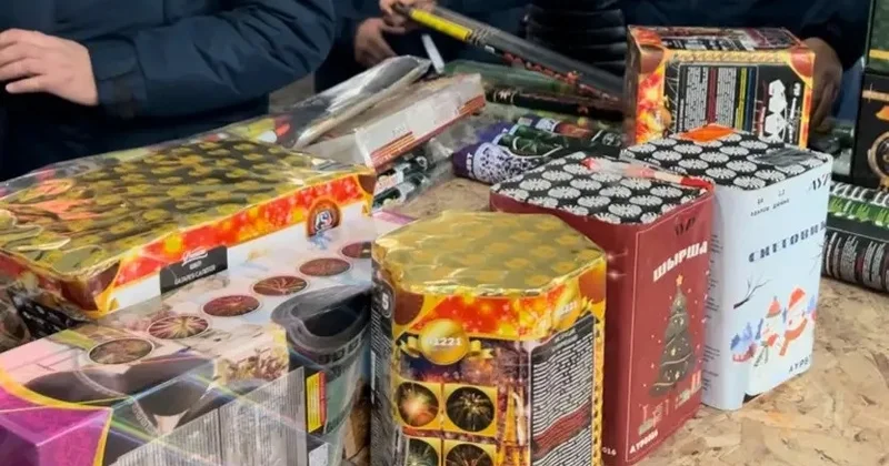 Заңсыз 241 пиротехникалық бұйым тәркіленді Астана ІІД