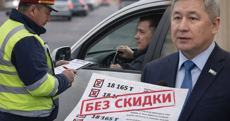 ​Жол ережесін жиі бұзатындарға айыппұл жеңілдіксіз белгіленуі мүмкін