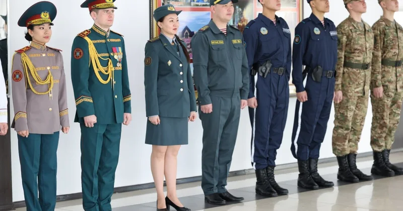Почти 1500 женщин несут службу в рядах Нацгвардии МВД РК