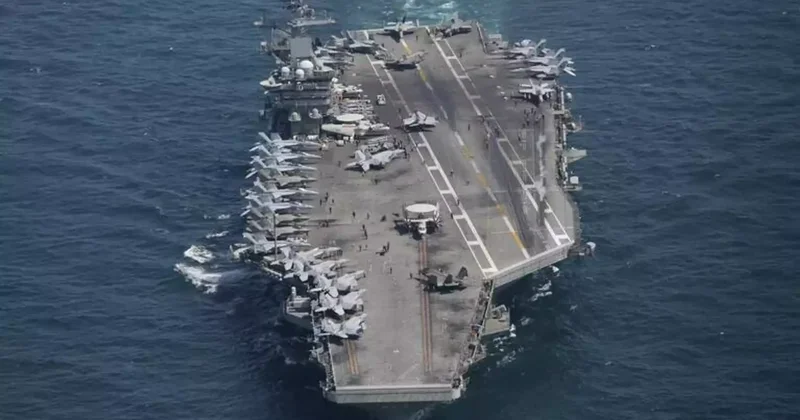 Иран Авраам Линкольн ұшақ тасығышына дронмен соққы жасады