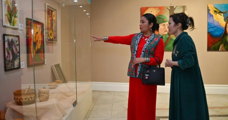 Әскери тарихи музейде Көктем шақырады көрмесі ашылды