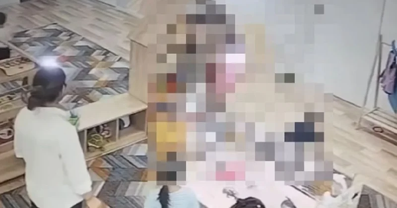 Ребенок пострадал из за падения шкафа в детском саду в Атырау (видео)