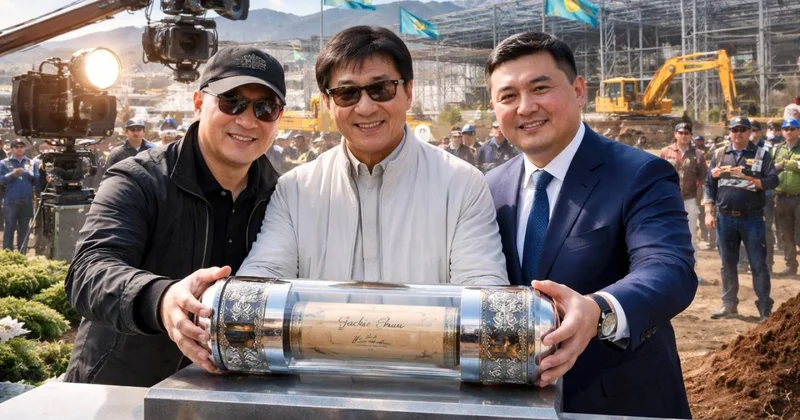 Джеки Чан снимет фильм в Казахстане