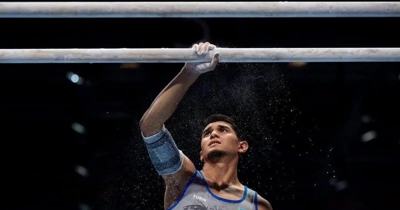 Гимнаст Асан Салимов стал серебряным призёром этапа Кубка мира в Египте