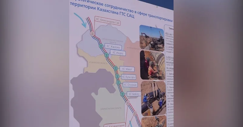 Атырау облысында транзитті ұлғайту үшін газ құбырлары жаңғыртылып жатыр