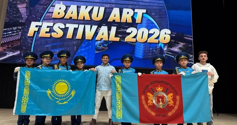 Әскери бөлім қамқорлығындағы Ақтөбе мектебінің оқушылары Бакуден Бас жүлдемен оралды