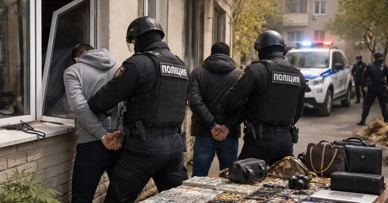 Задержание без церемоний: ОПГ с несовершеннолетними раскрыли в Алматинской области