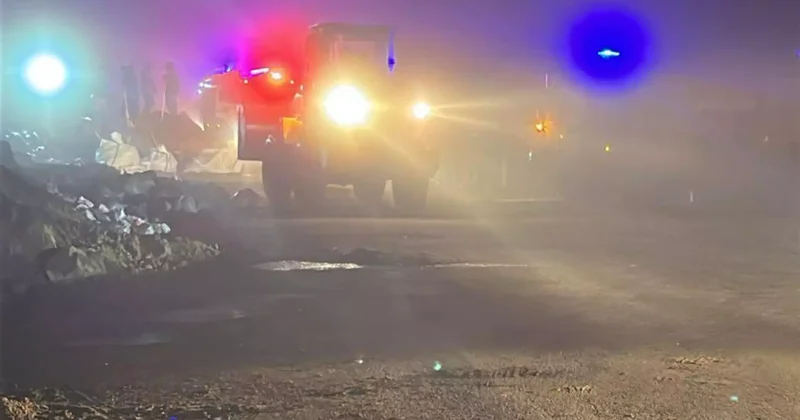 Ақмола облысында бөгет жарылған жерде жол төсемінің деңгейі көтеріліп жатыр