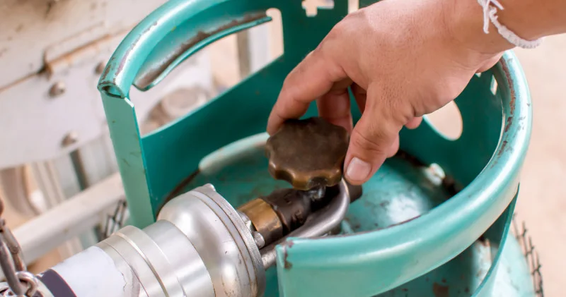 Ақсуда газ баллоны жарылды зардап шеккен адам жансақтау бөлімінде