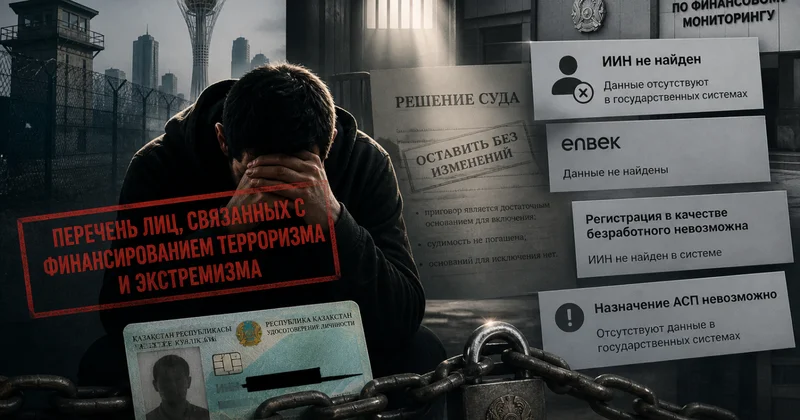Цифровое небытие: астанчанин не может работать, лечиться и жить после тюрьмы