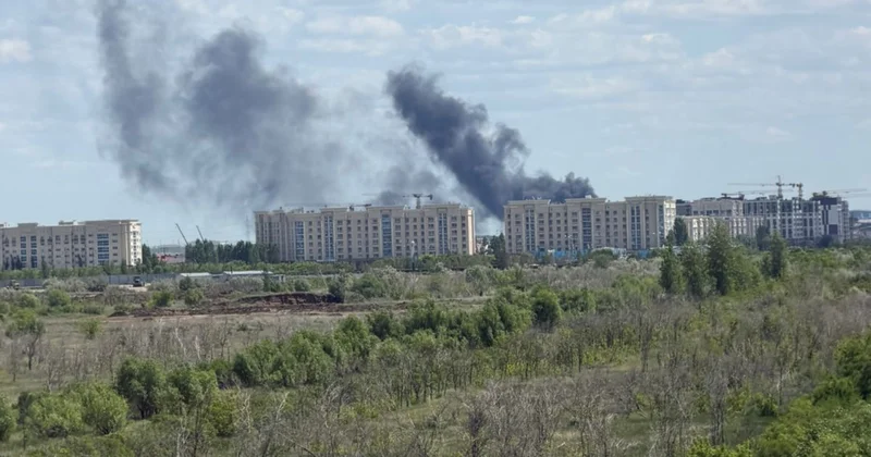 Астананың Есіл ауданында өрт шықты