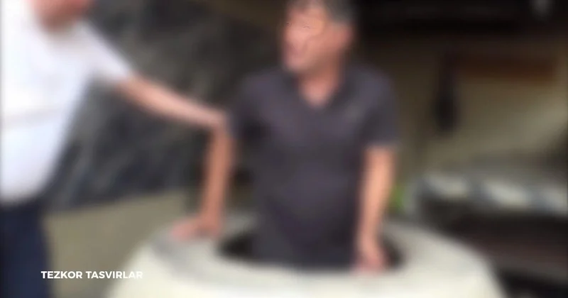 В Узбекистане должник по алиментам прятался в тандыре