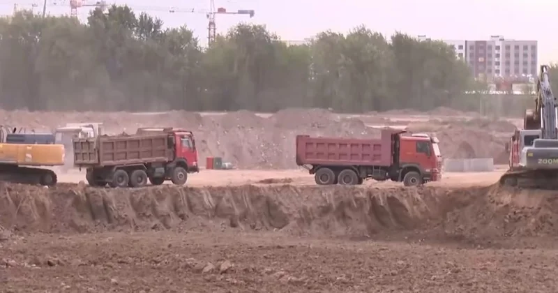 Қазақстанда елдегі ең үлкен стадион салынатын жерде жұмыстар басталды