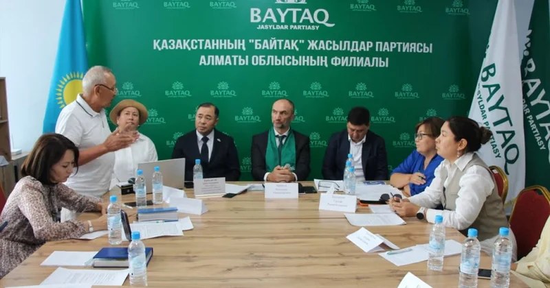 Партия Байтақ инициировала круглый стол по экологическим проблемам бассейна Балхаша