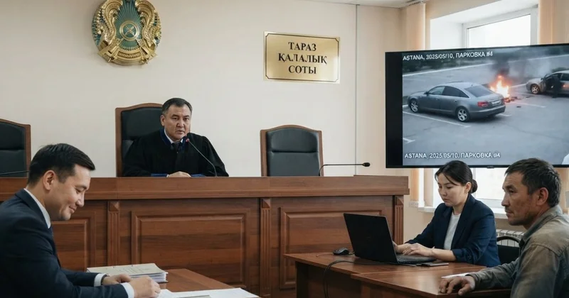 Курильщик поджёг, владелец не уберёг: кто ответил за сгоревшую Audi в Астане