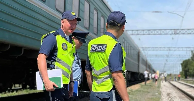 Шымкентте жасөспірімдер теміржол маңында қауіпті ойын ұйымдастырды