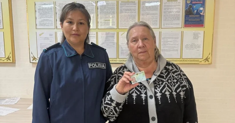 69 жастағы қазақстандық алғаш рет жеке куәлік алды