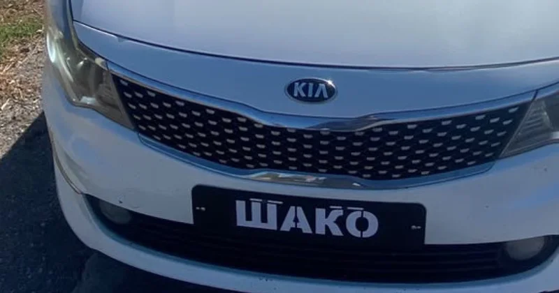 Түркістан облысында Шако ұсталды полиция креативті мемлекеттік нөмірді құптамады