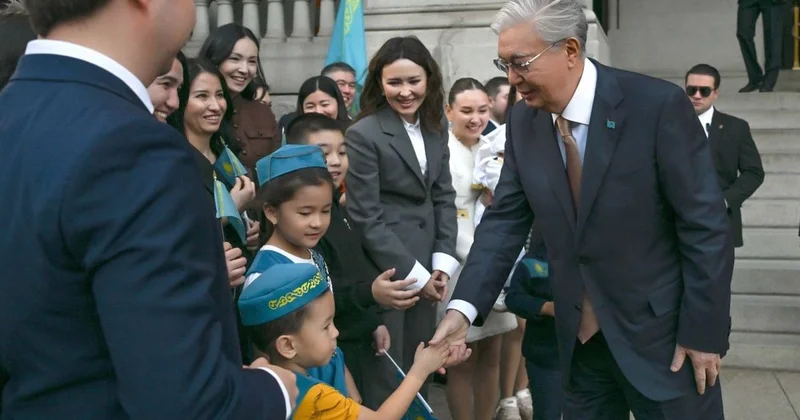 Токаев встретился в США с казахстанскими студентами (фото)