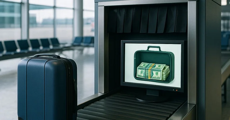 Атырау әуежайында шетел валютасын заңсыз әкету деректері анықталды