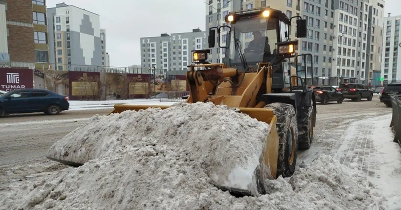 Акимат обратился к жителям Астаны из за снегопада