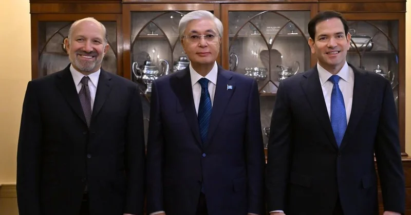 Токаев встретился с Рубио и другими представителями администрации Трампа