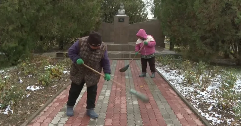 Таза Қазақстан: Жетісу облысында саябақ тазартылды