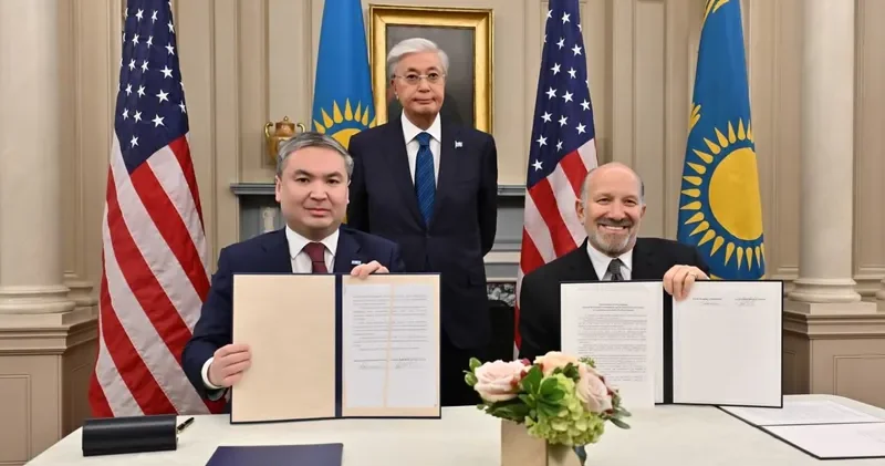 Тоқаевтың қатысуымен Қазақстан және АҚШ арасындағы меморандумға қол қойылды