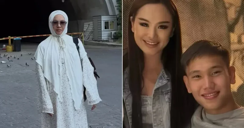 Қайрат футбол клубының қақпашысы Шерхан Қалмұрзаның анасы қажылыққа барды