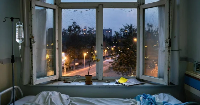 Ақмола облысында ер адам аурухана терезесінен құлап қаза тапты