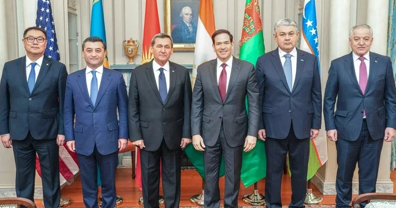 АҚШ Мемлекеттік хатшысы Марко Рубио C5+1 саммитінің құрметіне қабылдау өткізді