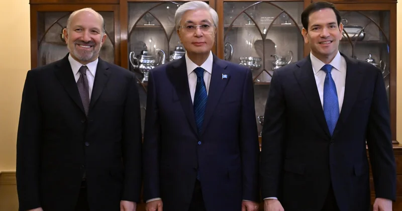 Президент АҚШ Мемлекеттік хатшысы Марк Рубиомен кездесті