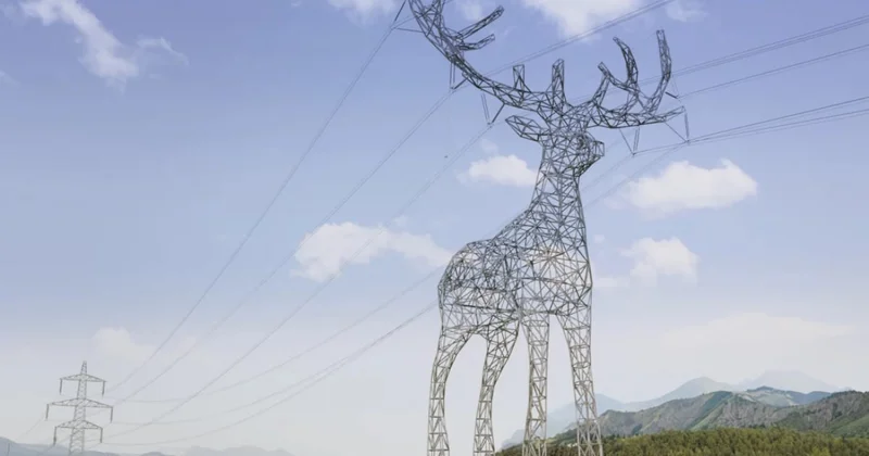 Жануар бейнесіндегі бағаналар