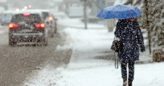Мокрый снег пройдет на севере Казахстана