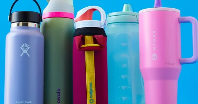 Су ішетін бөтелкеңізді күнде сабынды сумен жуыңыз