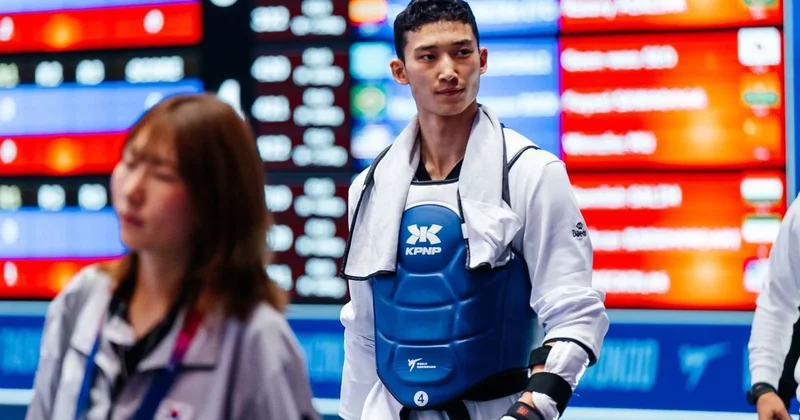 Казахстанский таэквондист Батырхан Толеугали завоевал золотую медаль чемпионата мира